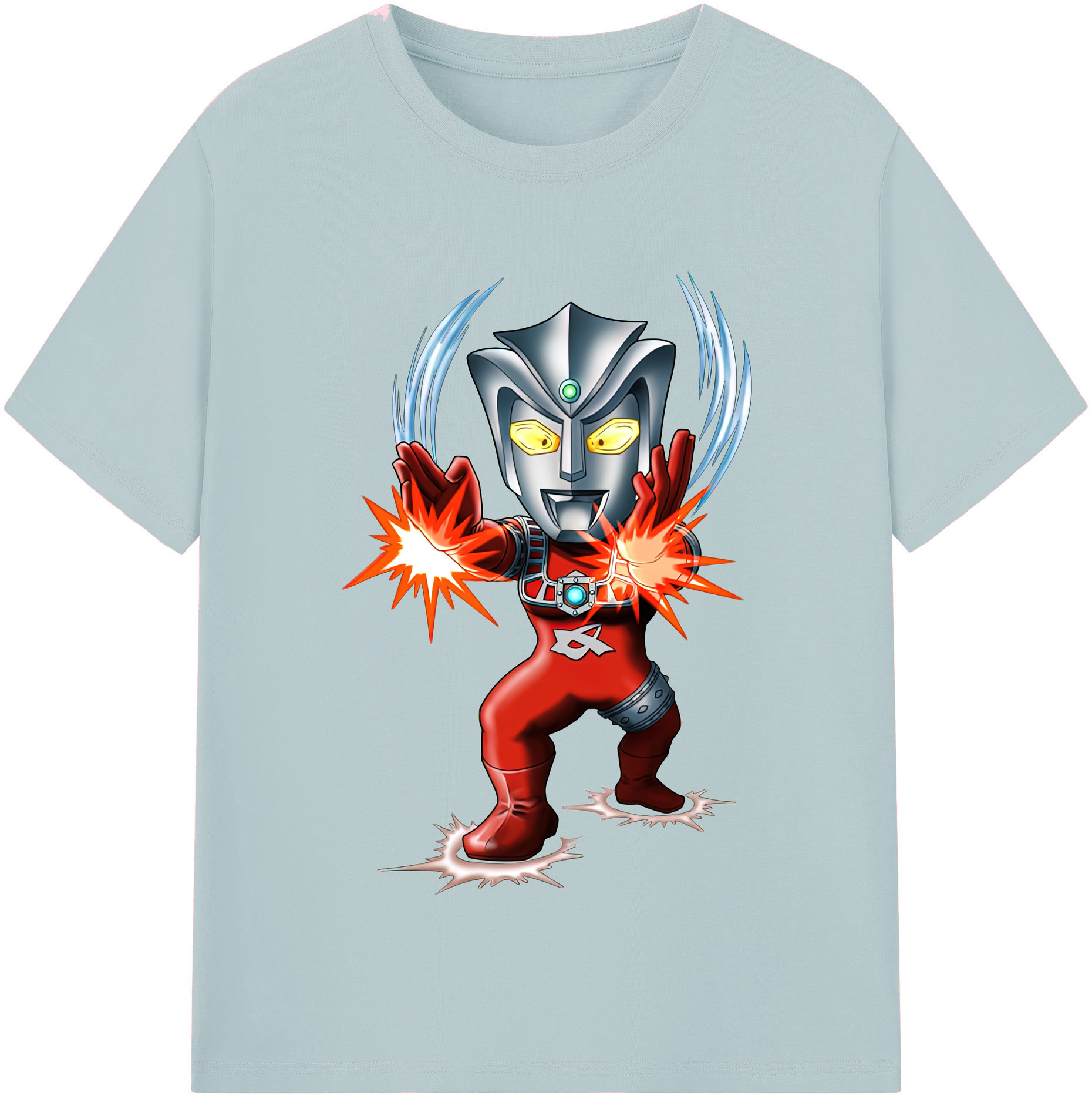 （画像用） ウルトラマン Ultraman 綿100％半袖Tシャツ（フロントプリント）